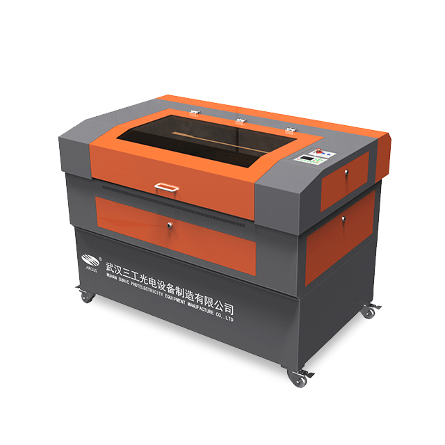 Máquina de corte de grabado láser de 500 * 700mm CO2 para madera de goma