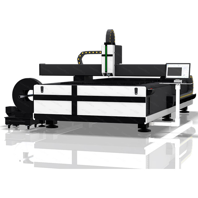 Máquina de corte láser de fibra de aluminio 3015 Equipo de cortador láser industrial